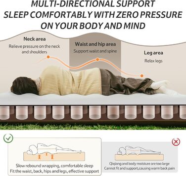 Надувний матрац Naturehike Luftbett 3 місця з насосом 200x180x25 см - для кемпінгу, дому, подорожей. Самонадувний, портативний, великий, коричневий