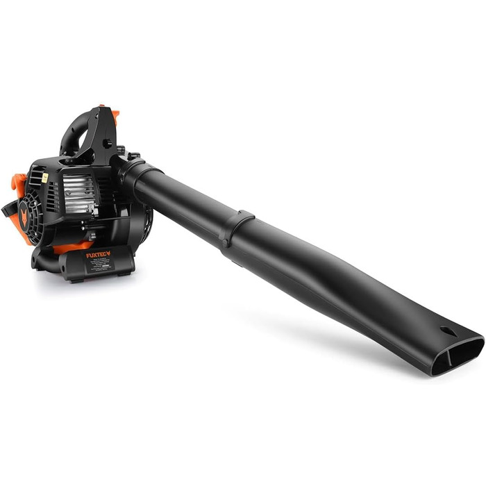 Бензиновий повітродув FUXTEC FX-LB126ECO, 2-тактний двигун 1 к.с., 0,7 кВт, 60 м/с, 4,5 кг, 450 мл