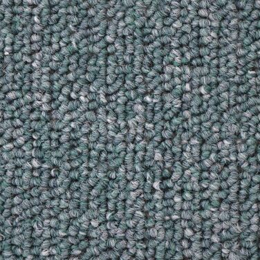 Килимок на сходинки Floordirekt 15 шт. (65x23 см, напівкруглий, зелений) для внутрішніх сходів, самоклеючий, захист сходів