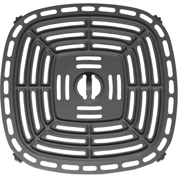 Фритюрниця GASTROBACK Air Pro XXL: 6.5 л, 8 програм, сенсорне керування, срібно-чорний колір