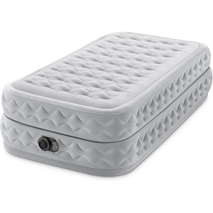 Надувний матрац Intex Twin Supreme Air-Flow з технологією Fiber-Tech, 99 x 191 x 51 см (64488ND)