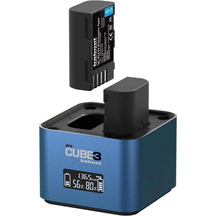 Зарядний пристрій Hähnel ProCube3 для DSLR (Panasonic) - USB-C, швидка зарядка