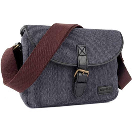 Сумка для камери Neuleben: Vintage Messenger для DSLR/SLR (Dunkelblau)