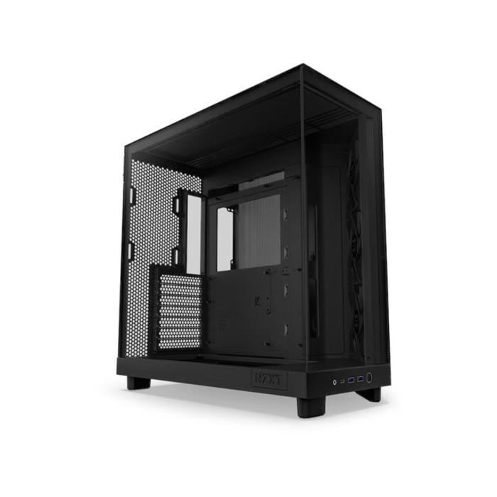 Корпус NZXT H6 Flow з вікном, чорний