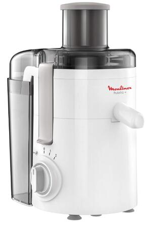 Центрифужна соковижималка Moulinex Frutelia+ JU3701, 350 Вт, з широким завантажувальним отвором, 2 швидкості та імпульсний режим