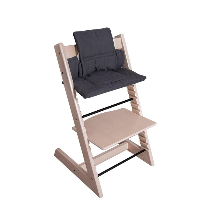 Комплект подушок для стільчика Hoppediz, 2 шт, для Stokke Tripp Trapp, 100% органічна бавовна, дизайн Lanzarote