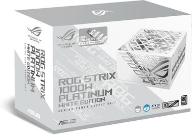 Блок живлення ASUS TUF Gaming Gold 1000W (ROG Strix Platinum Equalizer), білий