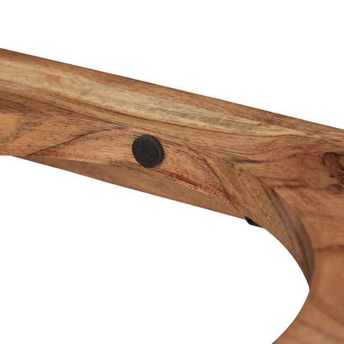 Relaxdays Nap Stand Acacia Wood XL