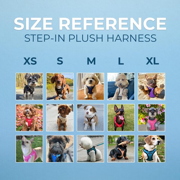 Шлейка для собак Voyager Step-In з плюшу від Best Pet Supplies, розмір L (45-52 см), колір шоколадний