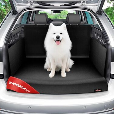 Захист для багажника WALSER Cäsar: килимок з боковим захистом, водонепроникний, для собак, чорний