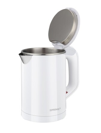 Електричний чайник PRIME3 SEK11, 0,6 л, 800 Вт, білий