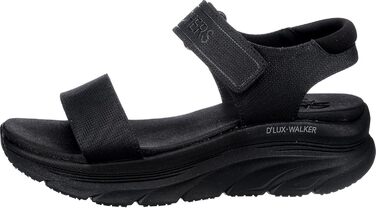 Skechers D'Lux Walker New Block: жіночі сандалі Skechers, чорні, сітка, 40 EU