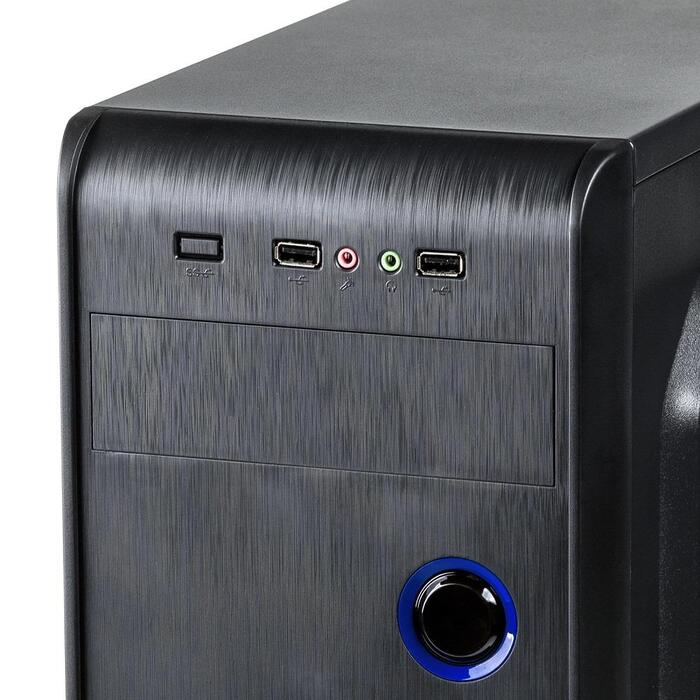 Корпус Akyga AK939BL Micro Tower, чорний