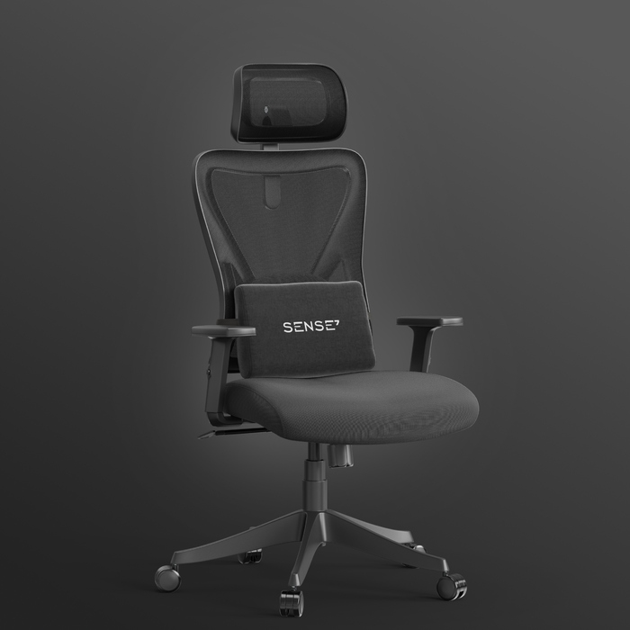 Офісне обертове крісло Sense7 Tone, оббивка з тканини, регульована висота