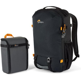 Рюкзак для камери Lowepro Trekker Lite BP 250, чорний: для бездзеркальних камер, з винімним вкладишем, з системою кріплення аксесуарів