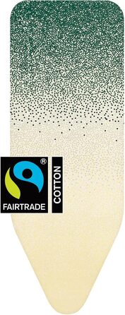 Глянець для прасувальної дошки Brabantia з шаром з піни 8 мм, Fairtrade бавовна, міцний та легкий у встановленні, 124 x 38 см (сумісний з C Board (124 x 45 см), New Dawn)
