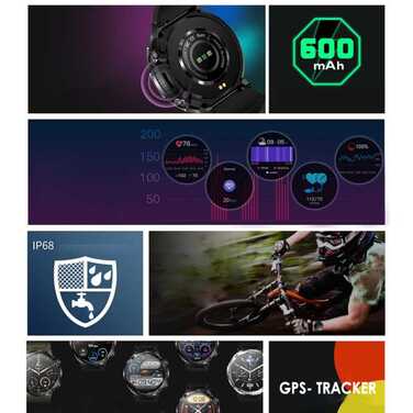 Смарт-годинник SMART-TREND T30 - E96/ SB, чорний