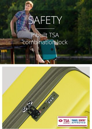 Чемодан Hauptstadtkoffer Mitte - великий, жорсткий, з TSA, 4 колеса, 77см, 130л, розширення об'єму, набір (S+M+L)