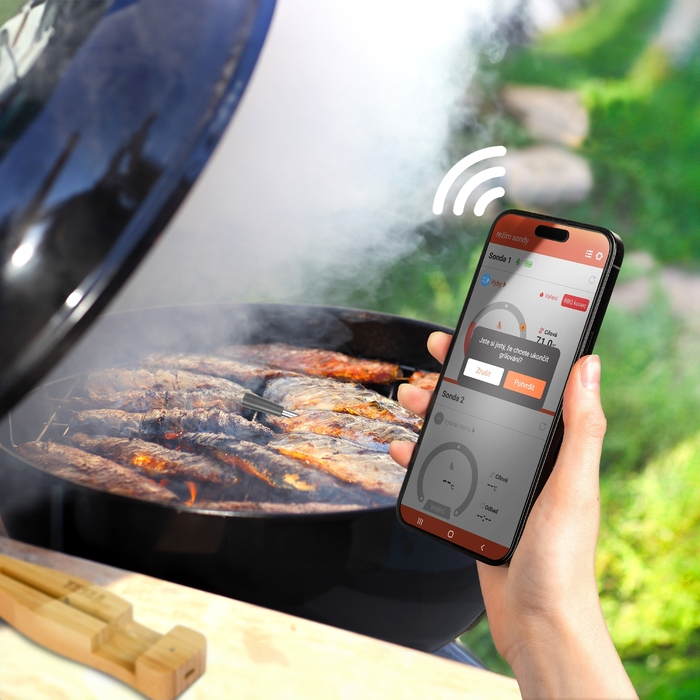 Бездротовий термозонд для гриля TESLA Cook BBQ200