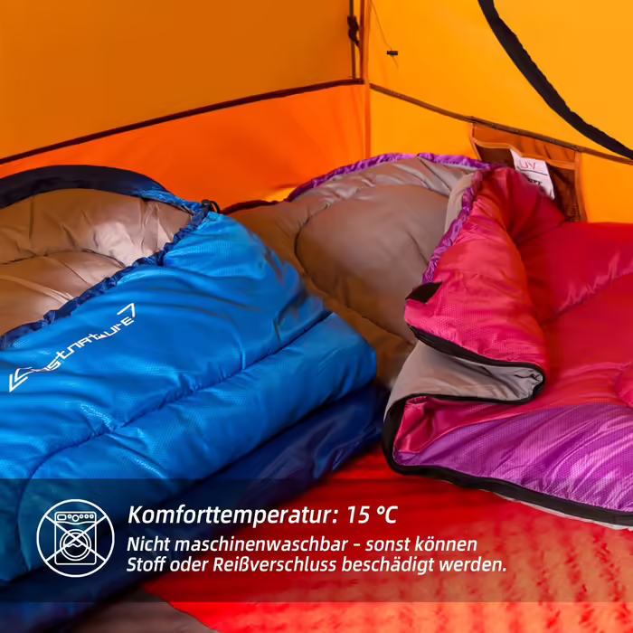 Clostnature Lightweight Sleeping Bag for Camping – Outdoor Casual Quilt Sleeping Bags with Small Pack Size for Adults, Women, Men, Hiking, Sports, Mountaineering (Left Zipper)