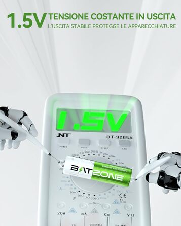 4 шт. акумулятори AA 1.5V 2500 mAh Lithium з зарядним пристроєм на 4 слоти (без кабелю зарядки)