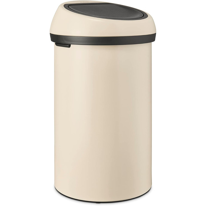 Відро для сортування сміття Brabantia з сенсорною кришкою, 60л, бежеве (2 внутрішні відра 10л/23л)