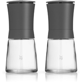 Набір для мелення солі та перцю WMF Trend (2 шт.), сірий, 14 см