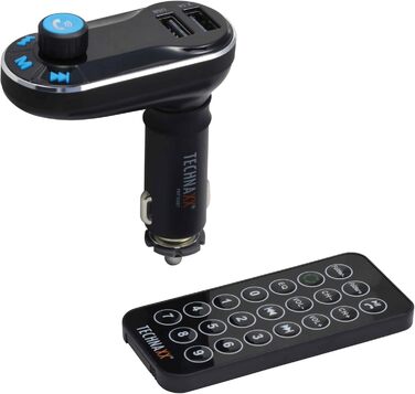 FM-трансмітер Technaxx FMT600BT з Bluetooth, MP3-плеєр, LCD-дисплей