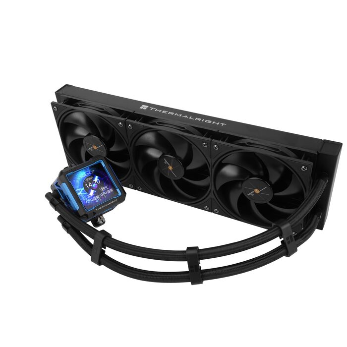 Система рідинного охолодження процесора Thermalright Frozen Warframe 360 Black ARGB з 2.4
