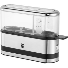 Електричний кошик для варіння яєць WMF Küchenminis на 2 яйця, з викруткою, BPA-free Tritan, 250W, Cromargan matt