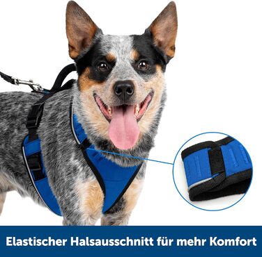 Шлейка для собак PetSafe EasySport, повністю з м'якою підкладкою, для собак 9-16,5 кг, розмір S, червона