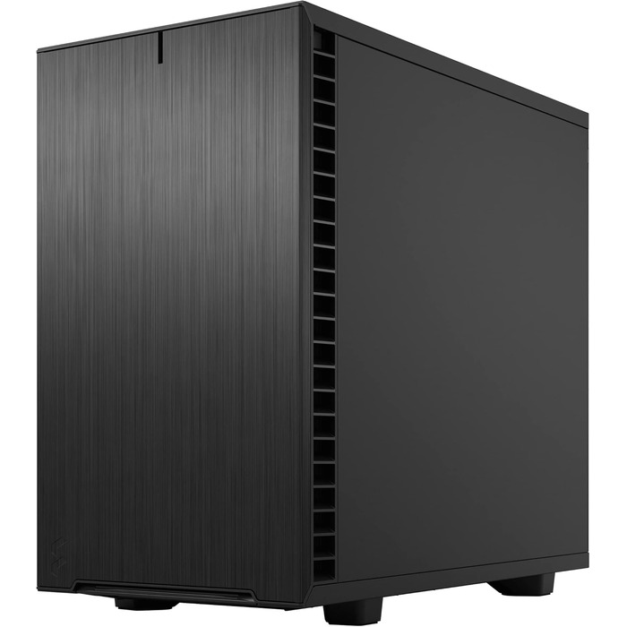 Корпус для ПК Fractal Design Define 7 Nano Black - Mini ITX, тиха система, скло, чорний