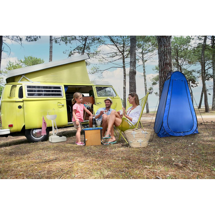 Намет-туалет Stagecaptain TZ-190 MKII Quixie Pop-up - Легкий, швидкозбірний, для відпочинку на природі (туалет, передягальня, сонцезахист)