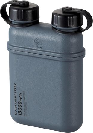 Портативний зарядний пристрій ELECOM NESTOUT: 15000mAh, водонепроникний IP67, ударостійкий, для смартфона, планшета, подорожей, кемпінгу
