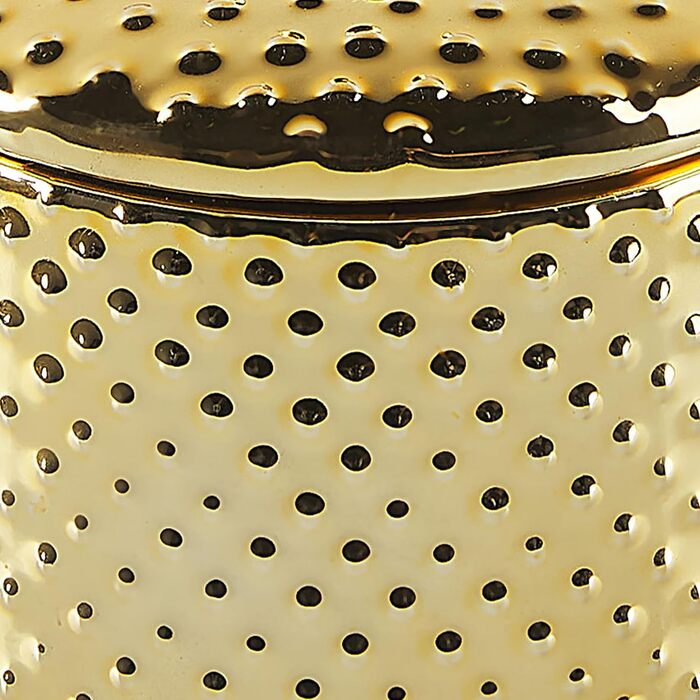 Елегасний аксесуар для ванної кімнати 4 шт. з натурального каменю Доломіт в золотому кольорі Cumana