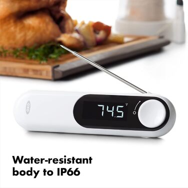 OXO 11204300 Good Grip Thermocouple Thermometer, Plastic, White