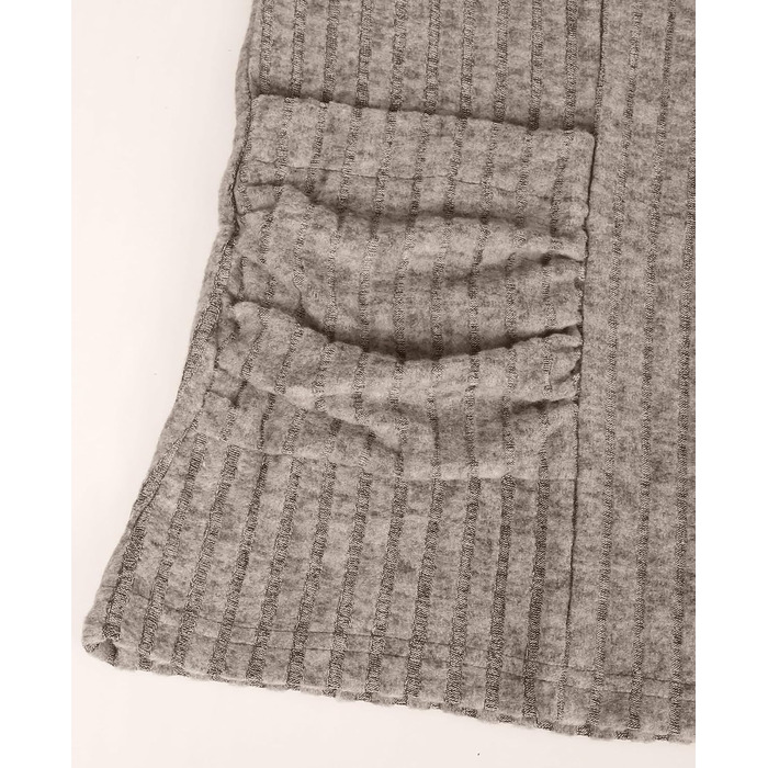 Кардиган жіночий Strickjacke Eegant в'язаний з еластичної тканини, з кишенями, колір хакі, розмір XXL