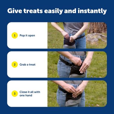 PetSafe 74144 Сумка для ласощів чорного кольору - спортивна, для дресирування