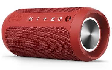 EDUPLINK Портативна Bluetooth колонка водонепроникна IPX7 бездротова (Зелена)