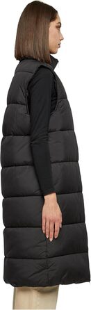 Жіночий жилет Urban Classics з пуховим наповнювачем, чорний (XL)