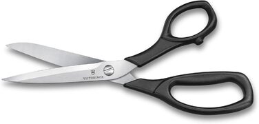 Кухонні універсальні ножиці Victorinox 23 см, надгострі, з нержавіючої сталі, чорні