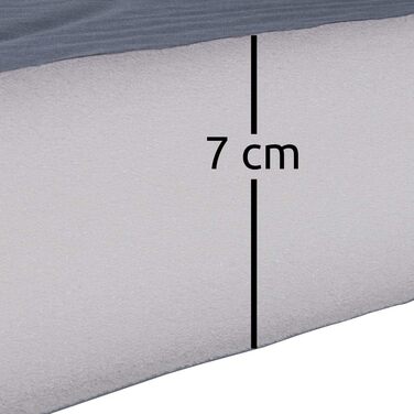 Килимок туристичний самонадувний your GEAR ISO 700 200x63x7 см, вологостійкий, термокилимок, повітряний матрац