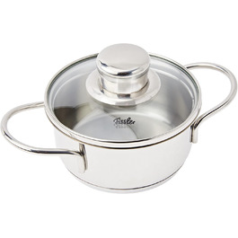 Міні-каструля Fissler Häppchen з нержавіючої сталі 12 см, 0,5 л, з кришкою, для індукції
