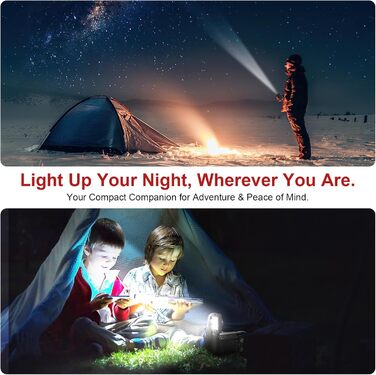 Радіо-приймач Kurbelradio з сонячною панеллю, Powerbank 2600mAh, AM/FM/SW, LED-ліхтарик та SOS-сигналом для надзвичайних ситуацій (Чорний)