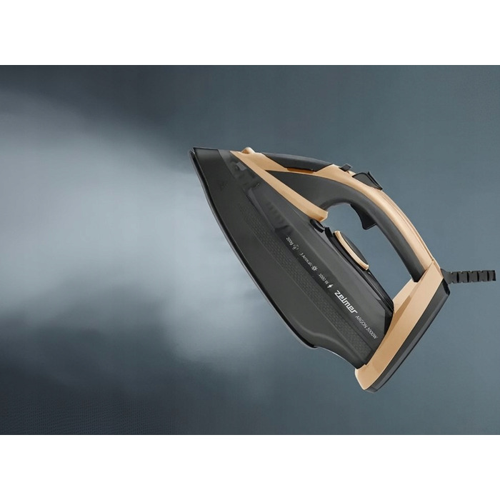 Бездротова праска Zelmer Argon, 3000 Вт, керамічна підошва, 450 мл, 40 г/хв