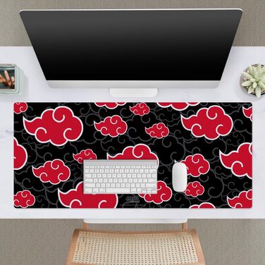 Килимок для миші та клавіатури Head Case Designs Naruto Shippuden Akatsuki 95x40 см - XL ігровий килимок