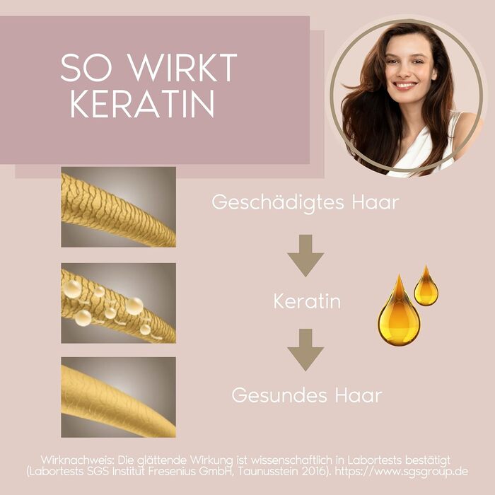 Щітка для волосся PARSA Beauty Professional з кератином та біотином - для гладкого та доглянутого волосся. Підходить для кучерявого та довгого волосся.