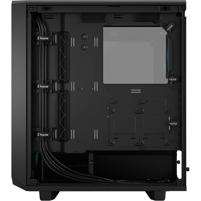 Корпус для ПК Fractal Design Meshify 2 Compact Black ATX Mid Tower, RGB, загартоване скло (Light Tint), високий повітряний потік