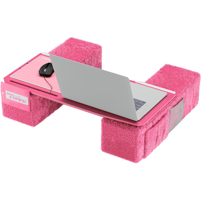 Підставка для ноутбука Couchmaster CYWORX - ергономічний стіл для дивану, софи та ліжка (рожевий)