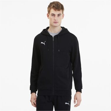 Чоловіча толстовка з капюшоном Puma teamGOAL 23 Casuals, чорна, розмір 3XL